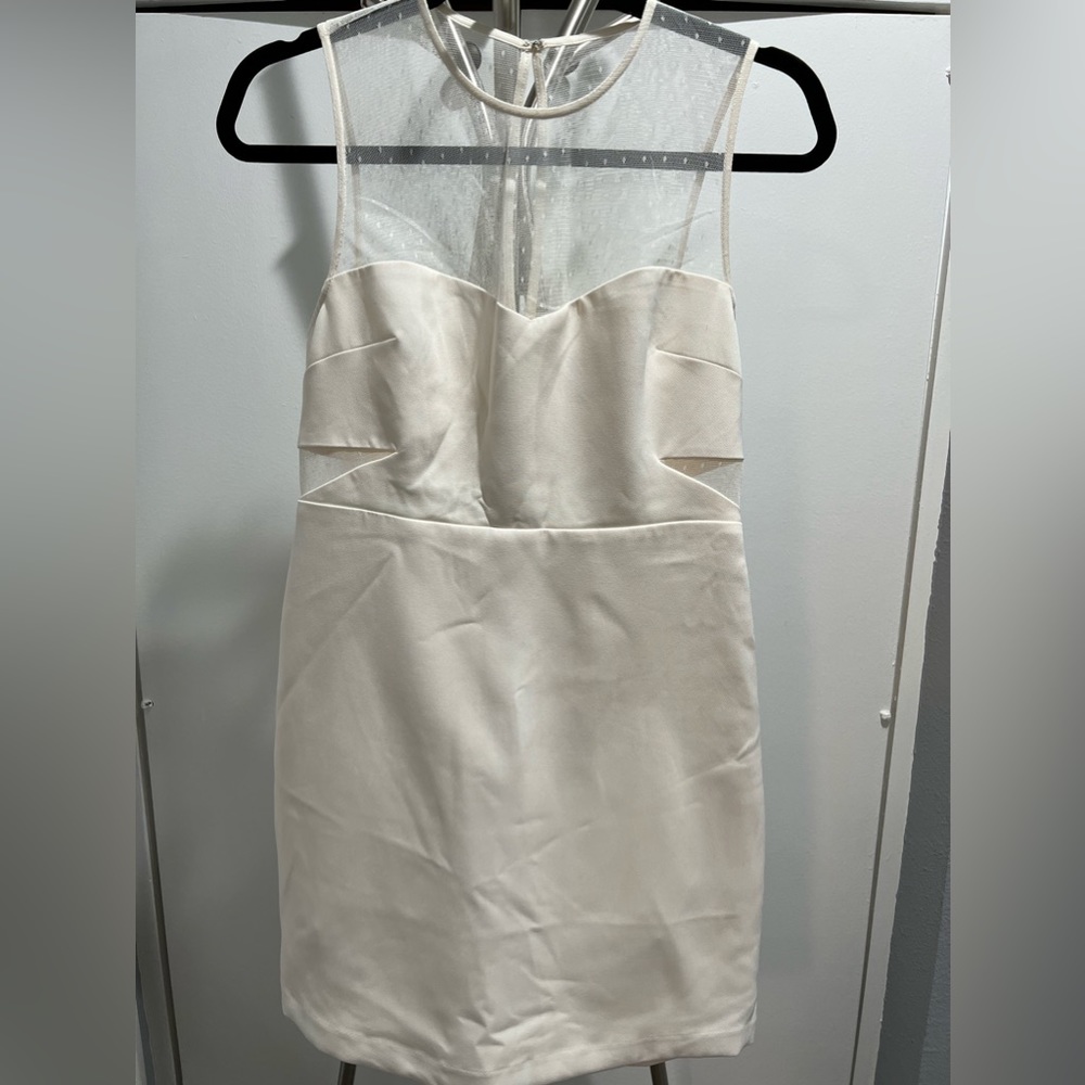 Express mini dress -cream